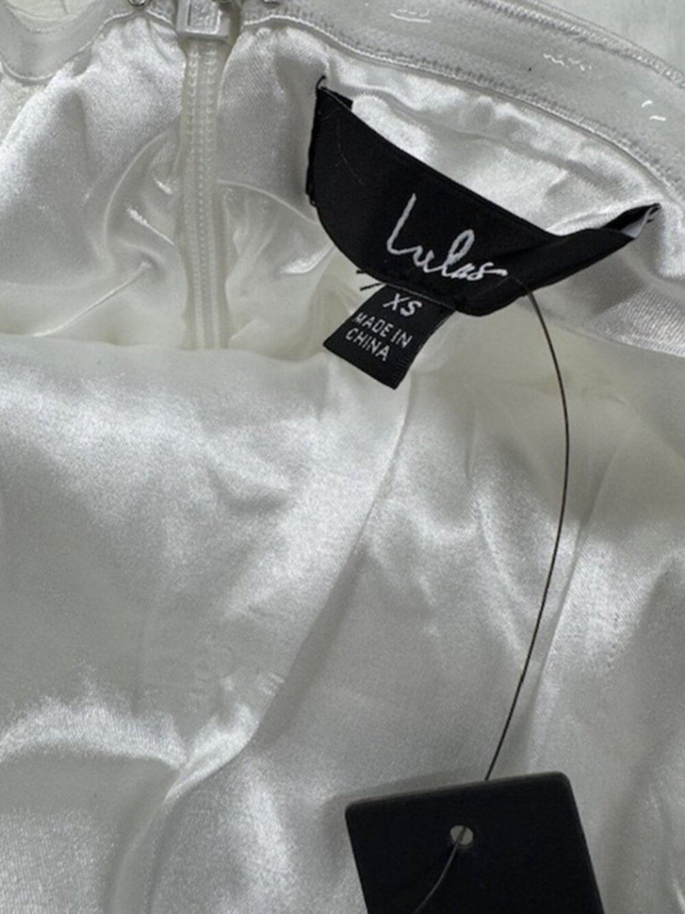 Lulus Stunning Cutie Ivory Strapless Bodycon Mini Dress NWT - Picture 6 of 8